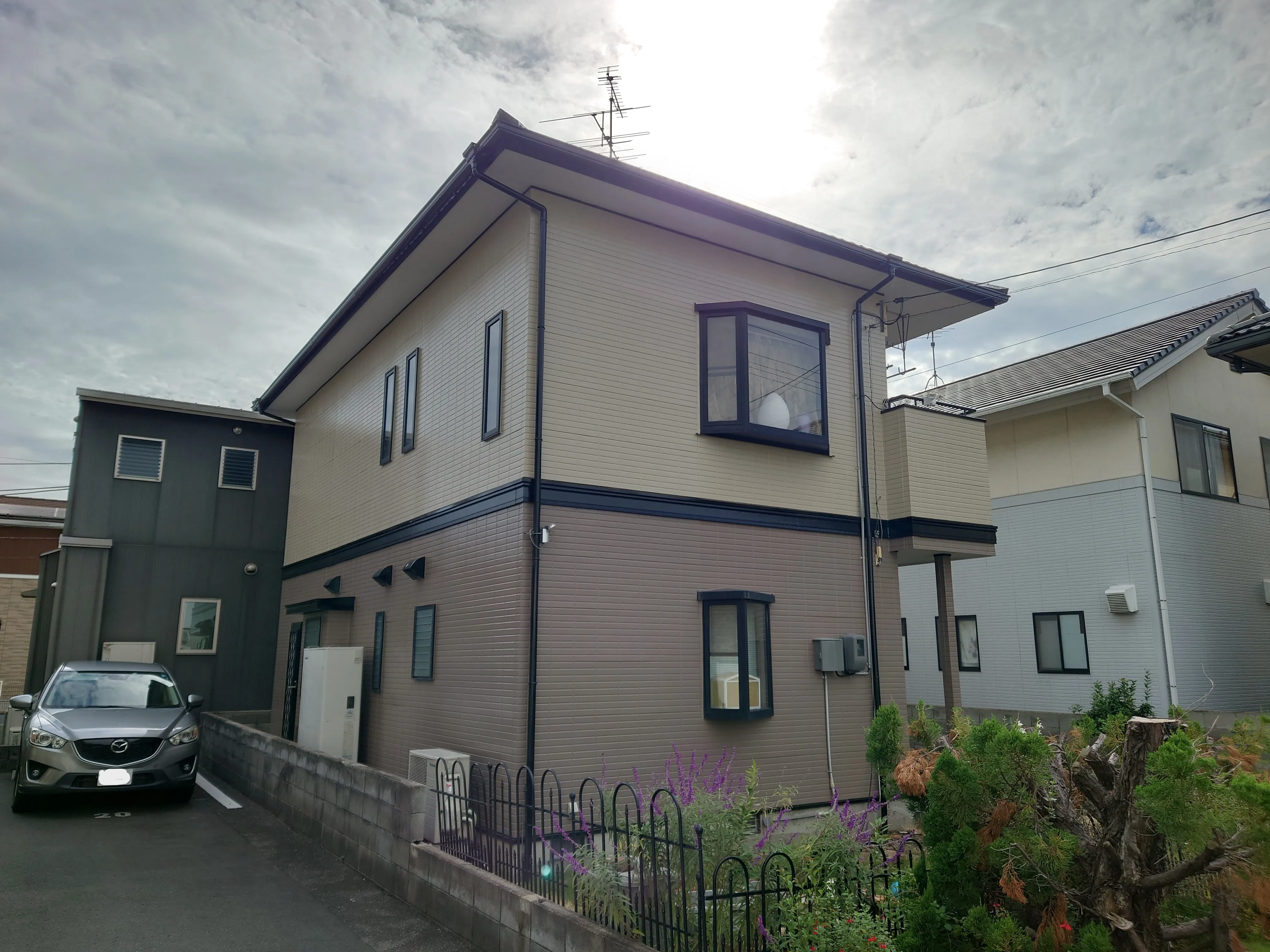 岡山県岡山市　T様邸　屋根外壁塗装