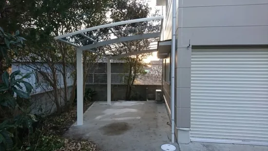 岡山県岡山市　I様邸　カーポート設置工事