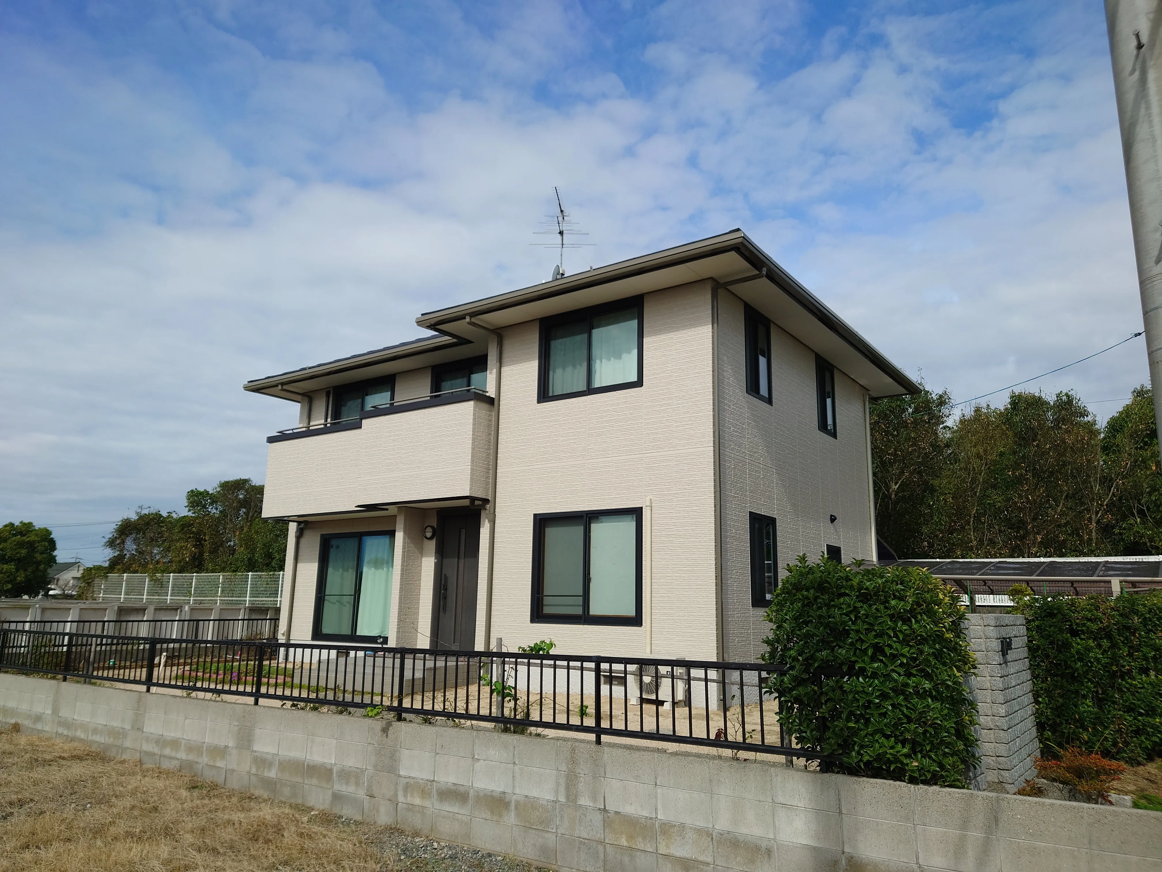 岡山県岡山市　A様邸　外壁塗装工事