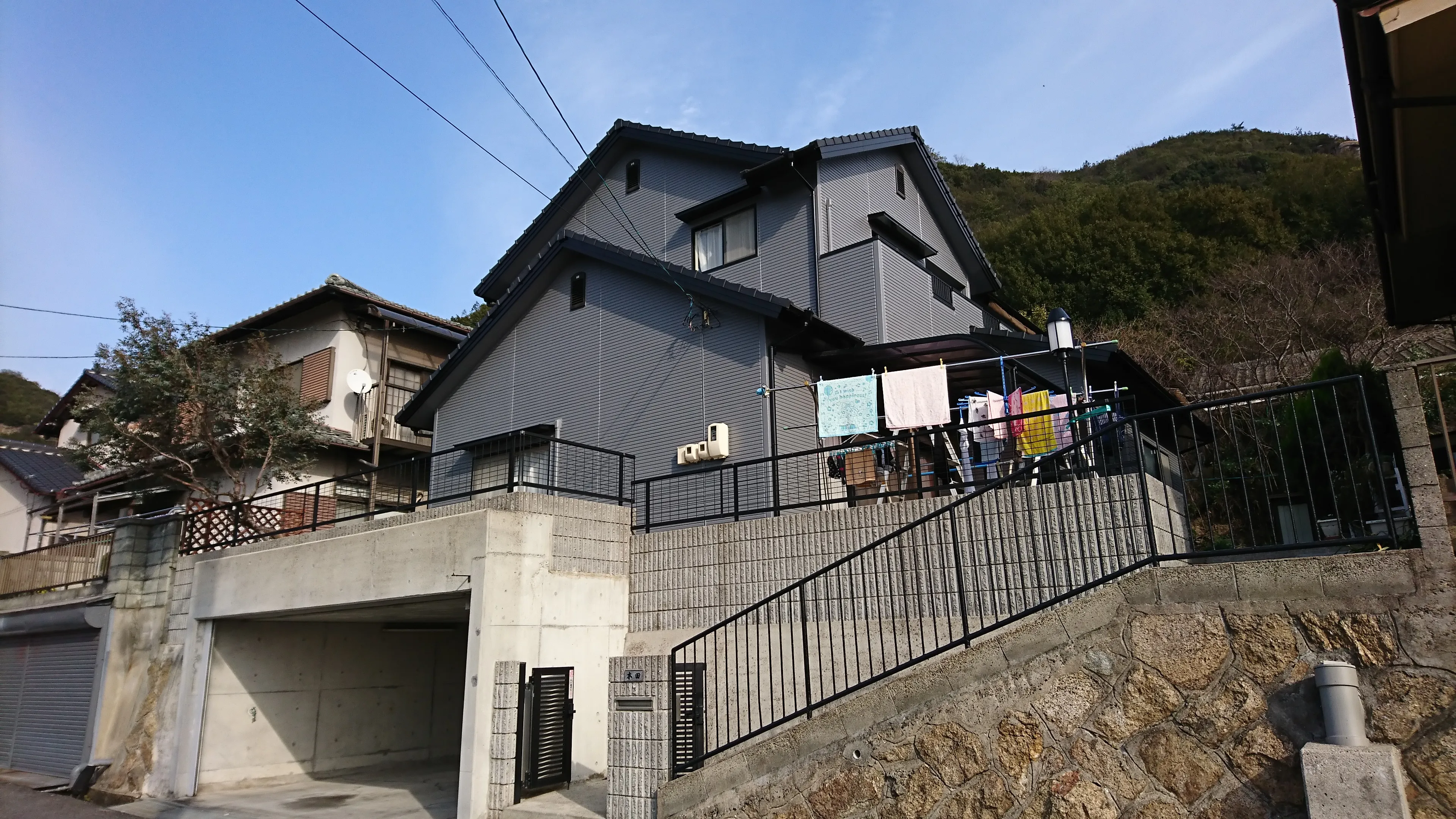 倉敷市　本田様邸　塗装工事